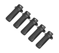 VGEBY Clamp/Holder de Ceinture Radio 5 Pièces, Support en Plastique pour TK3207 TK2207, Conception Légère et Portable pour la Construction et la Randonnée