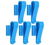 VGEBY Clamp/Holder de Fixation de Tuyau d'eau, Pince d'aquarium en Plastique, Outil de Changement 'Eau Facile pour Tuyaux de 8 à 16 Mm, Idéal pour Les Réservoirs de Poissons et Les Seaux (Blue)