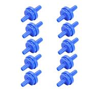 VGEBY Clapet Anti-Retour de Pompe à Air, Clapet d'arrêt d'eau en Plastique, Conception de Piston Innovante pour Tuyau de 4 Mm, Idéal pour Les Fournitures 'oxygène 'Aquarium