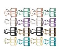 VGEBY Clips de Feuille de Métal OCly à Long Terme Clips de Décoration Filaire pour L'organisation de Documents 16pcs (61 touches (102 x 15 x 44cm / 40,2 x 5,9 x 17,3)
