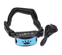 VGEBY collier de dressage pour chiens Détection des aboiements avec collier anti-aboiements étanche et rechargeable (bleu)