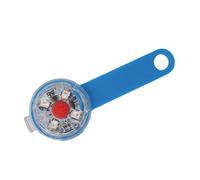 VGEBY Collier Lumineux pour Chien, Pendentif LED IPX7 Rechargeable par USB avec 3 Modes pour la sécurité des Animaux et la visibilité Pendant la Marche Nocturne (Blue)