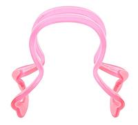 VGEBY Collimateur D'arc de Violon, Outil D'entraînement Correcteur de Rectitude avec Pieds de Préhension en Silicone Importés pour Violons 1/4 1/8 /10 (PINK)
