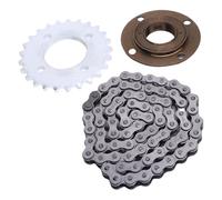 VGEBY Combo de Chaîne de Pignon, Ensemble de Chaîne de Pignon, Kit D'engrenages en Acier Robuste pour Mini Vélo Go Kart ATV