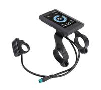 VGEBY Compteur électrique à Affichage LCD, Panneau de Commande LCD 24 V 36 V 48 V avec Câble étanche à 5 Cœurs pour Vélo et Scooter électrique