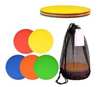 VGEBY Cônes de marquage Plats, Ronds, en Silicone, Vitesse, mobilité, entraînement, Sport, Terrain, Football, Football, Basketball, entraînement