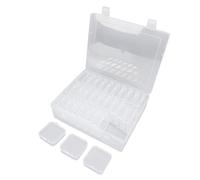 VGEBY Conteneurs de Stockage de Perles, Organisateurs en Plastique avec Couvercles à Charnière, 30 Mini Boîtes de Rangement pour Fournitures de Bijoux Artisanaux et Projets de Bricolage