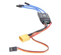 VGEBY Contrôleur de Vitesse électronique sans balais ESC XT60 30A pour hélicoptère d'avion RC Drone RC (Prises de Balle 3,5 mm)