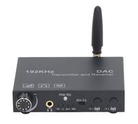VGEBY Convertisseur Audio Bluetooth, DAC HiFi 192 KHz 24 Bits, Optique Coaxial vers Analogique 3,5 Mm, émetteur-récepteur sans Fil avec Bluetooth 5.3, pour Téléphone, Tablette,