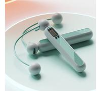VGEBY Corde à Sauter sans Fil avec Compteur Intelligent pour Entraînement | Poignée Ergonomique Antidérapante en ABS, Suivi LCD du Temps et des Calories, Capteur Bidirectionnel pour Comptage Précis,