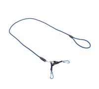 VGEBY Corde de Traction de Voiture RC, Sangle de Récupération de Treuil en Nylon avec Crochets Métalliques pour Voiture sur Chenilles RC 1:5 1:8 :10 SCX10 (Blue)