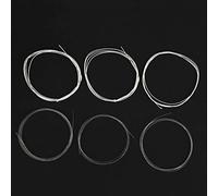 VGEBY Cordes de Guitare Classique, Cordes en Alliage de Cuivre plaqué Argent avec Noyau en Nylon avec un Ton Chaud et Durable, pour Débutants et étudiants