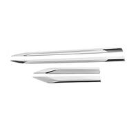 VGEBY Corps de Porte Latérale de Voiture, Bandes de Garniture de Placage ABS, 4 Pièces Couverture Brillante pour Harrier Venza XU80 2020 2021