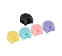 VGEBY Coussinet de Pouce pour Clarinette, Coussin de Repose-Pouce pour Hautbois, 5 Pièces de Protection de en Silicone pour Instruments à Vent, avec 2 Types pour Soulager la