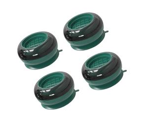 VGEBY Coussinets de Pieds Antidérapants pour Machine à Laver, Conception Absorbant les Chocs pour Appareils Ménagers, Matériau PS PP Durable 4 Pièces