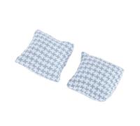 VGEBY Coussins Décoratifs Miniatures en Peluche pour Maison de Poupée, | Décor de coussin en tissu doux, détails de couture artisanale, Accent confortable et réaliste, bricolage, aménagement de