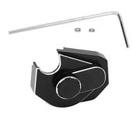 VGEBY Couvercle de Coque de Boîte de Vitesses en Alliage D'aluminium, Oxydation Anodique Noire pour Voiture SCX24 90081 AXI00002 1/24 RC, avec Vis Fixes, Facile à Installer