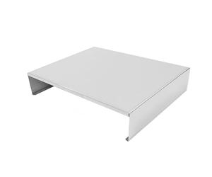 VGEBY Couvercle de Cuisinière à Gaz en Acier Inoxydable avec Pare-chocs d'angle pour Plus de sécurité, Idéal pour les Cuisinières à Induction et les Brûleurs à Gaz (30 X 40 X 5 1 cm (L L H T))