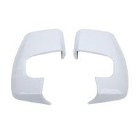 VGEBY Couvercles de Rétroviseurs de Porte, Matériau ABS, Capuchons de Remplacement élégants avec Un Design sans Couture pour Custom V362 2012-2023 (White)