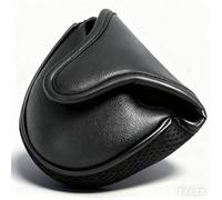 VGEBY Couverture de Putter de Golf Couvre-tête en Cuir PU(Noir)