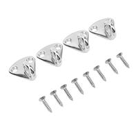 VGEBY Crochet d'ailes en Acier Inoxydable, Anneaux Marins, Accessoires de Bateau Muraux Résistants à la Rouille pour une Utilisation Intérieure et Extérieure