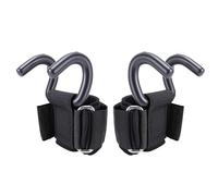 VGEBY Crochets de Levage, Crochet de Levage de Poids à Poignée en Acier avec Support de Charge de 330 Lb pour Exercices de soulevé de Terre et de Traction pour Hommes et Femmes