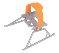 VGEBY D'Atterrissage pour Drone, Hauteur Pliable étendue de 2,5 Cm, Atterrissage Stable au Décollage, avec Sangle en Silicone Souple, Boucle Anti-Chute, pour Drone Mini 3 Mini 3 Pro (Orange)