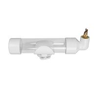 VGEBY Dispositif de Boisson Automatique pour Oiseaux, Bouteille d'eau Fiable pour Chinchillas, Hamsters, Perroquets, Matériau Sûr (White)