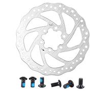 VGEBY Disque de Frein, pièce de freinage de plaquette de Frein de Bicyclette de Disque de Frein d'acier Inoxydable(140 mm) pièces détachées vélo
