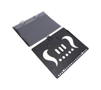 VGEBY Dossier de Partitions, 5 Dossiers de Feuilles de Trompette de Clarinette de Saxophone Portable Léger en Plastique pour étudiants Professionnels Fanfare