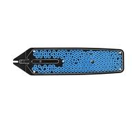 VGEBY Économiseur de Cordes de Tennis croisé, Verrous de Cordes en Plastique Durable pour Raquette de Tennis, Badminton, Squash, avec Outil Applicateur pour Réduire Le Mouvement des (Blue)