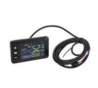 VGEBY Écran LCD de Vélo, Compteur électrique ABS étanche à l'eau avec Indicateur de Niveau de Batterie de Vitesse pour Compteur de Vitesse de Scooter de Vélo électrique