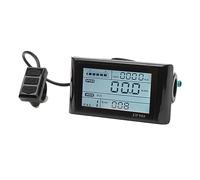 VGEBY Écran LCD de Vélo électrique, écran Léger étanche 5 Broches 24 V 36 V 48 avec Commandes D'éclairage de Commutateur d'alimentation, pour Vélo électrique Contrôleur JN