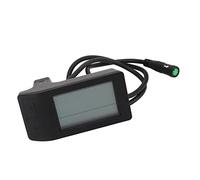 VGEBY Écran LCD pour Vélo électrique, Compteur de Conversion de Connecteur étanche à 5 Broches avec Interface Claire pour Contrôleur 24 V 36 V 48