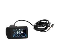 VGEBY Écran LCD pour Vélo électrique, Compteur de Vitesse étanche avec Connecteur SM rétroéclairé pour Vélo de Montagne et Scooter