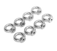 VGEBY Écrou à œil en Acier Inoxydable, Outil de Levage Robuste Résistant à la Corrosion, pour Navires, Yachts, Bateaux à Moteur, Navires à Passagers, D'assaut (M8)