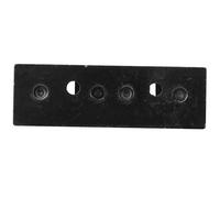 VGEBY Écrou de Verrouillage de Guitare électrique, Matériau en Alliage de Zinc pour Guitare à Double Bascule à 7 Cordes, avec Système Vibrato, pour Guitaristes Amateurs et Professionnels (BLACK)