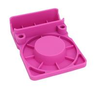 VGEBY Égouttoir à Vaisselle en Silicone avec Porte-couvercle (Rose rouge)