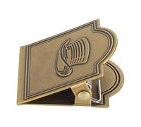 VGEBY Elegant Vintage-Sessing-Sessing Clamp/Holder avec une Forte Force et un Cahier Serrés, pour Protéger les Documents à la Maison (Type 3)