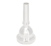 VGEBY Embouchure de Trombone Alto 12C, Accessoire D'instrument de Musique en Laiton plaqué Argent avec un Design Précis pour une Meilleure qualité Sonore, Compatible avec la Plupart