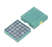 VGEBY Embouts de Queue de Billard en PU, 50 Pièces, Embouts de Remplacement à Haute densité, Résistants à l'usure, pour Queues de Billard et Accessoires de Snooker (12mm)