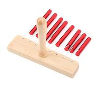 VGEBY Enfant Instrument de Percussion 8 Tons, Tubes en Alliage | Outil d\'apprentissage du rythme préscolaire, manche en bois lisse, jouet musical sûr pour tout-petits, maillet inclus,