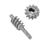 VGEBY Engrenage Différentiel RC Ensemble d'engrenages d'essieu en Acier Inoxydable 2 12T Remplacement Avant Arrière pour SCX3 1 30 Mise à Niveau 'Escalade de Transmission Lisse sur Chenilles pour