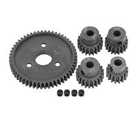 VGEBY Engrenage Principal Spur Diff 54T avec Pignon de Moteur 16T 18T 20T 21T 32P pour Voitures Slash 2WD RC, Facile à Installer et à Améliorer Les Performances