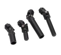 VGEBY Ensemble d'arbres de Transmission RC, Pièces de Mise à Niveau d'arbre de Transmission en Acier, Kit de Avant Arrière pour Chenille RC 1 30 SCX30, Installation Facile, Ajustement Précis pour