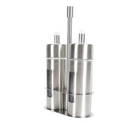 VGEBY Ensemble de Burettes à Huile et à Vinaigre, Bouteilles Distributrices élégantes capacité de 80ml pour la Cuisine en Acier Inoxydable 304