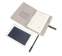 VGEBY Ensemble de Carnet de Notes Intelligent, Stylo Intelligent Numérique BT5.0 en Alliage d'aluminium avec Synchronisation OCR et Lecture des Traits, Tableau d'écriture Réutilisable pour (Black)