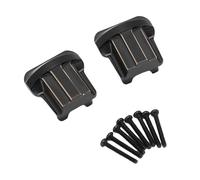 VGEBY Ensemble de Couvercles D'essieu RC, Paire de Couvercles D'essieu de Pont RC pour Voiture sur Chenilles 4M 1/18