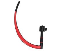 VGEBY Entraîneur de Swing, Aide à l'entraînement de Golf en Caoutchouc incurvé Portable pour Un Plan de Swing Précis et Une Frappe de Balle, Idéal pour Les Golfeurs Débutants et Avancés (Black)