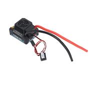 VGEBY ESC sans Balais 120 A, Contrôleur de Vitesse électrique étanche à la Poussière pour Voiture 1/8 RC, avec Batterie au Lithium, Protection Contre Les Coupures Basse Tension